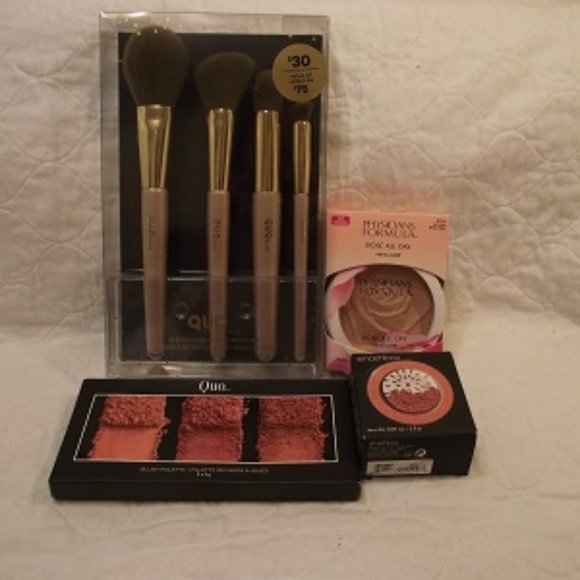 SMASHBOX + QUO + PF Blushes, Lot of 4 - Picture 1 of 8